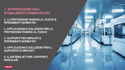 Capitolo 2: Stabilimenti farmaceutici