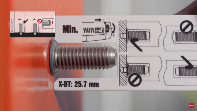 Hilti X-BT-MR ile Çelik Üzerine Modüler Destek Sistemi Nasıl Sabitlenir?
