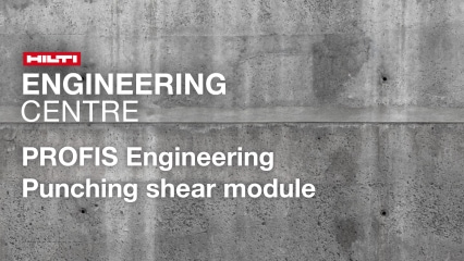 PROFIS Engineering - Punching shear module