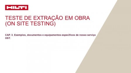 CAP. 3 Ejemplos puntuales, documentos y equipos de nuestro servicio OST.