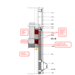 3hr Perimeter Firestopping - Curtain Wall - curtain wall, peri...